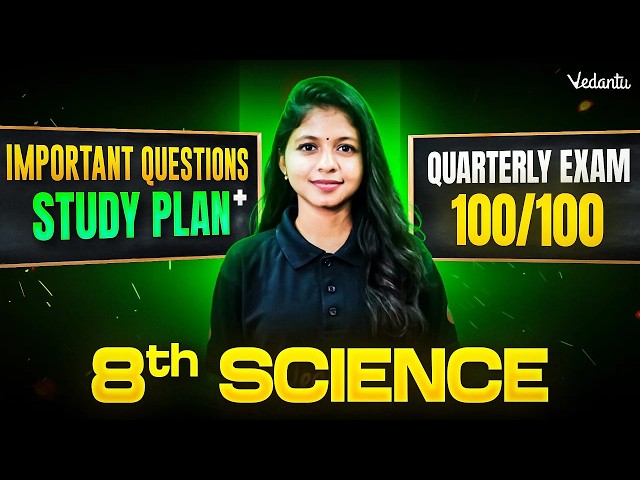 8th Science | Quarterly Exam 2026 Study Plan | Important Questions | Shravanee Ma'am #tnsamacheer