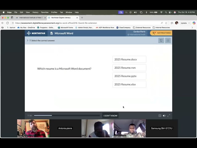 MS Word - Northstar Digital Literacy