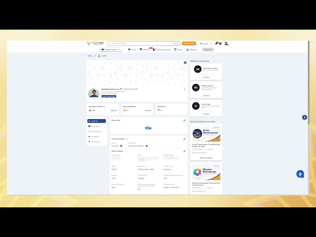 Guide To Update Your Profile