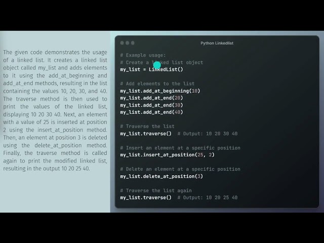 LinkedList Data Structure with Python: Boost Your Coding Skills | CodingCEO