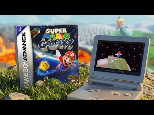 Yes I'm still making Mario Galaxy for the GBA