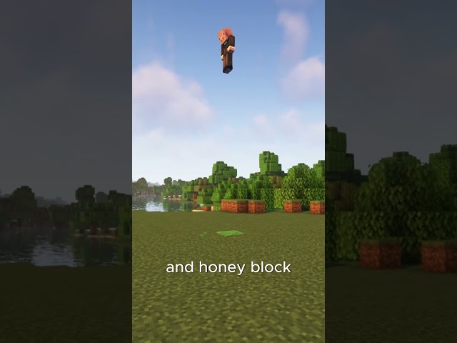 Day 31 of explaining every #minecraft #redstone item | Slime and Honey Block #shorts #tutorial #fast