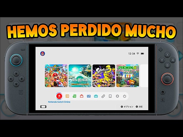 La EVOLUCION de las INTERFACES en Consolas de Nintendo