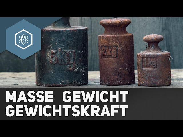 Mass, Weight, and Weight Force - What is the difference?