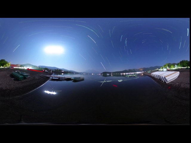 THETA S Interval Composite 4K Timelapse Sample