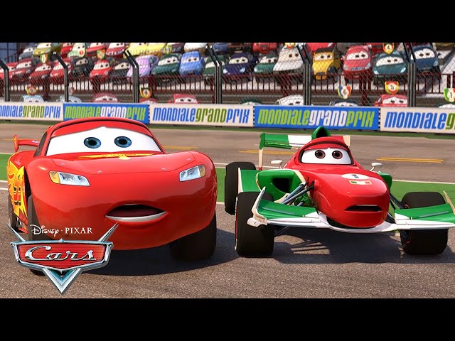 Lightning McQueen and Francesco Race in Italy | Pixar Cars | @disneyjr