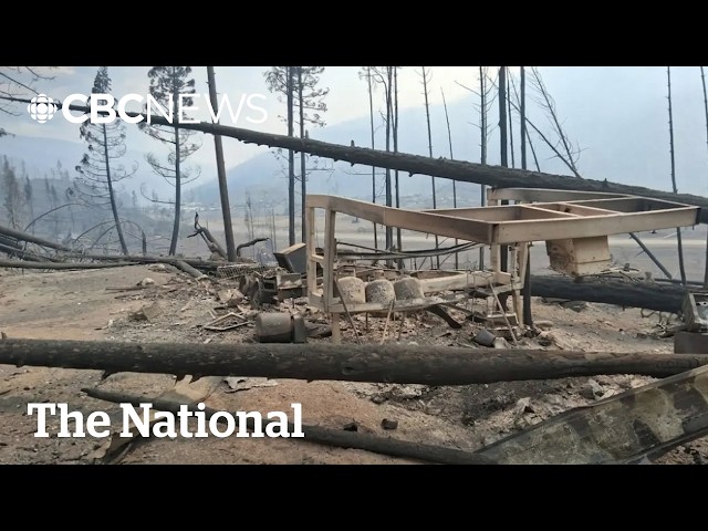 Crews try to assess wildfire damage around Clinton, B.C.