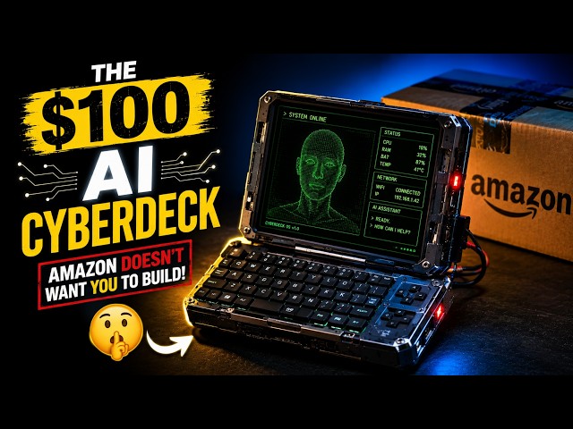 I Built a Custom $100 AI Portable Station Using Amazon Gadgets! ⚠️