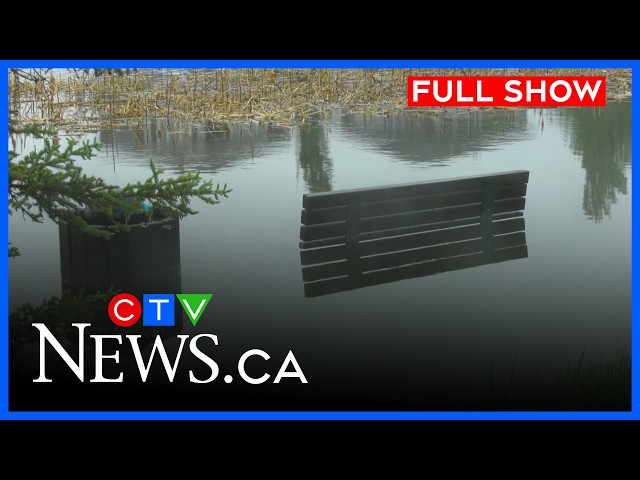 Días de lluvia provocan inundaciones en las carreteras | CTV News Edmonton a las cinco para el 2 ...