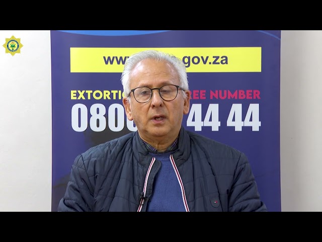 WATCH | Acting Minister of Police Mr. Firoz Cachalia addressing members of the SAPS