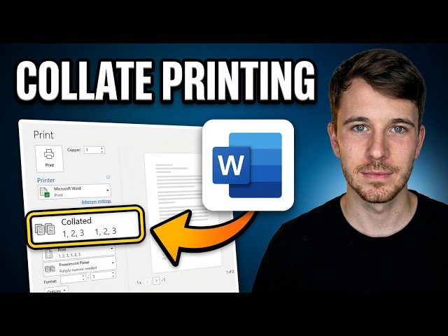 How to Collate Printing in Microsoft Word (Complete Guide)