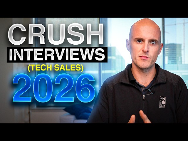 2026 Tech Sales Interview Guide (Expert Level)