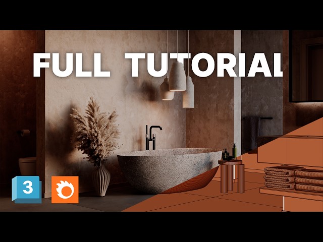 How to Create a Photorealistic Bathroom Render in 3ds Max + Corona