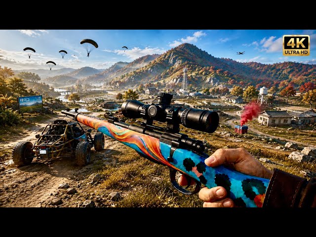 PUBG PC: Taego FPP🔥KAR98K WENT CRAZY! | Insane Sniper Gameplay | 4K Ultra Graphics (NO COMMENTARY)