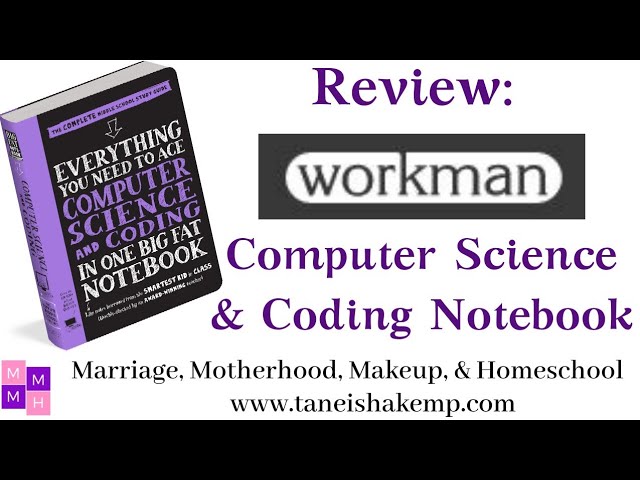 Review: Computer Science & Coding Notebook (Workman Publishing)