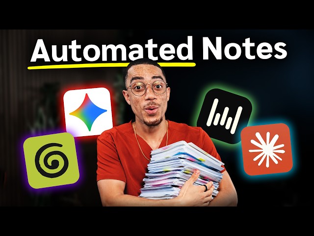I NEVER Take Notes Anymore - My Full AI System As A Doctor