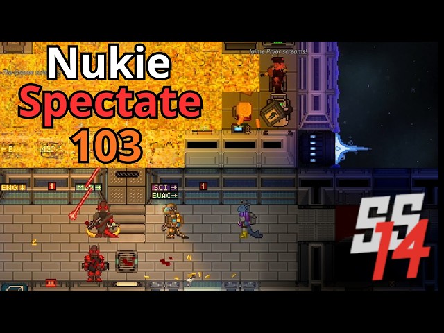 SS14: Leviathan - Nukie Spectating - Round 103 (Tram Station)