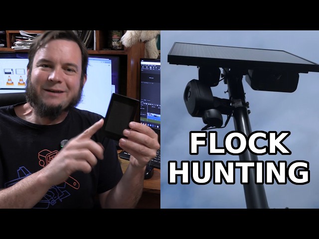 Searching For Flock Cameras With ESP32 Detector Gadget