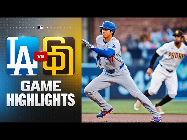 Dodgers vs. Padres Game Highlights (5/19/26) | MLB Highlights