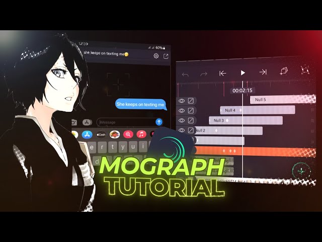 BEGINNERS MOGRAPH/ MOTION GRAPHICS TUTORIAL ON ALIGHT MOTION [+free preset and xml file] #mograph