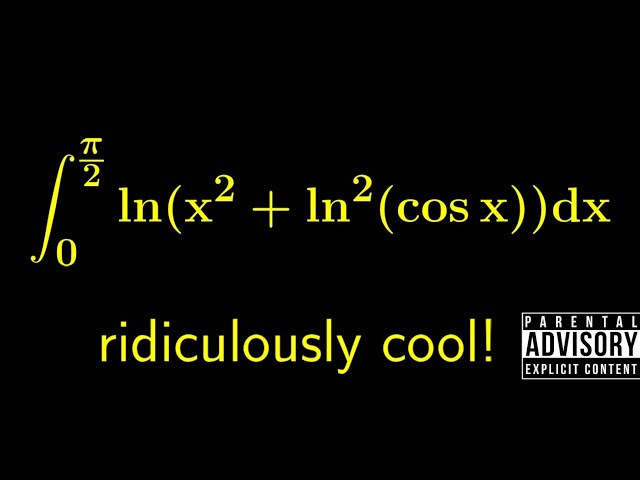 All my favourite advanced calculus tricks in one integral!