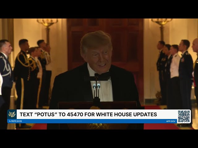 President Trump and the President of China Deliver Remarks at a State Dinner