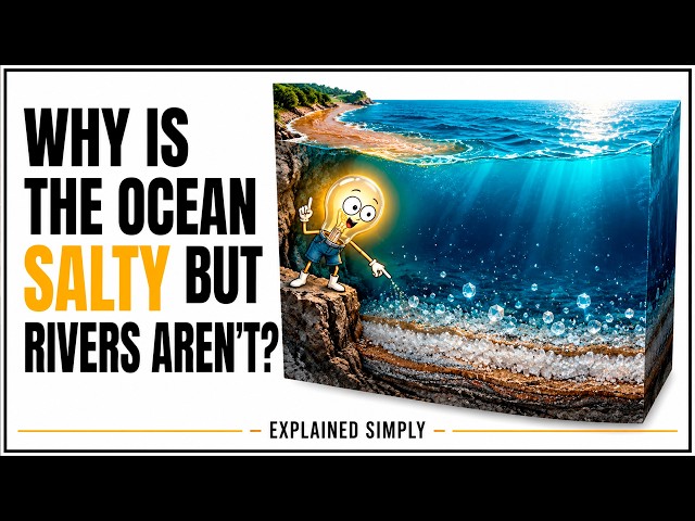 Where Does All the Salt in the Ocean Actually Come From?