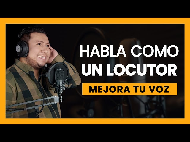 How to get a voice like a radio announcer 🎤 Learn to speak like a professional
