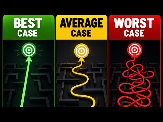 Best Case VS Worst Case VS Average Case🤔