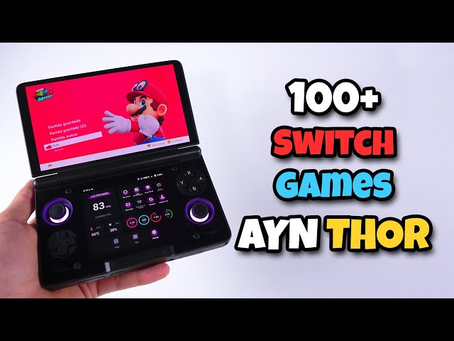 WE TESTED 100 Switch Games🔥 on the AYN THOR | Part 1