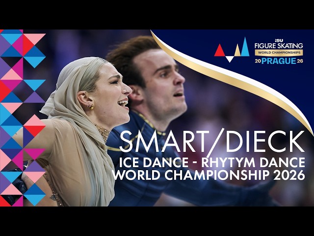 SMART/DIECK (ESP) | Ice Dance Free Dance | ISU World Championships Prague 2026 | #FigureSkating