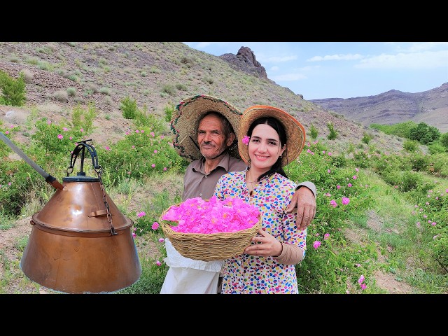 Village Lifestyle Iran: Amazing Cooking & Donkey Riding By A Girl