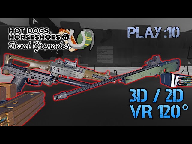 H3VR Play:10 [USP/AWM/SG552] Assault & Pepper LV.2 [3D/2D VR120°] (Info about 3D in description)