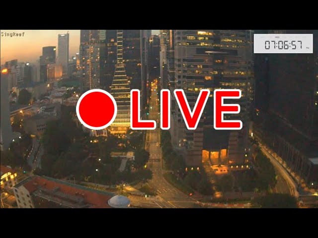 【LIVE CAMERA】Downtown Singapore　シンガポール　ライブカメラ