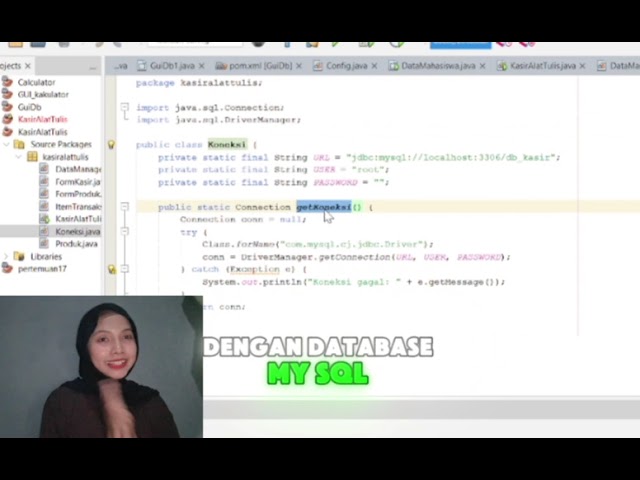 Membuat Aplikasi Kasir Alat Tulis (Java, Netbeans) - Presentasi Pemrograman 1 -  Semester 4