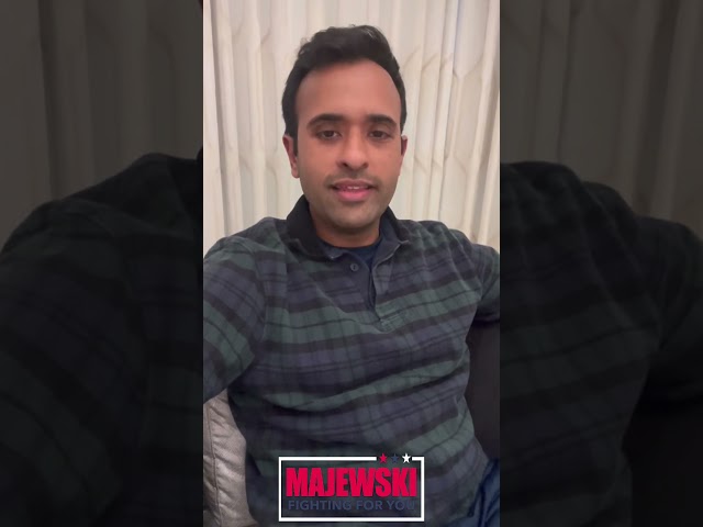 Vivek Ramaswamy Endorses J.R. Majewski