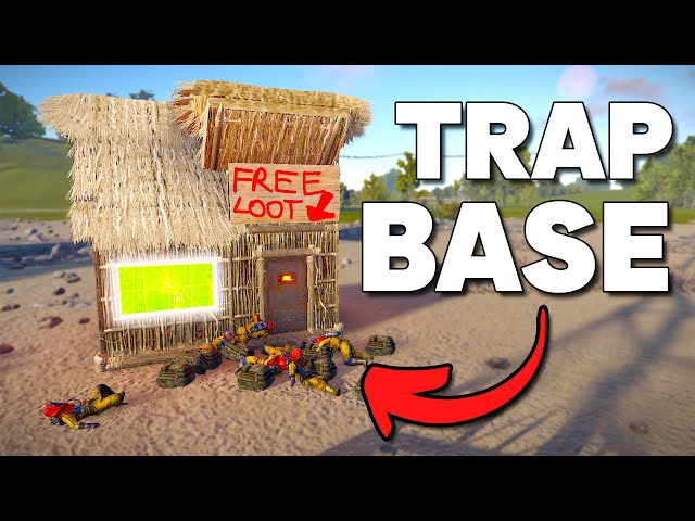 The BEST Trap Base in Rust! (No BPs, No Electricity)