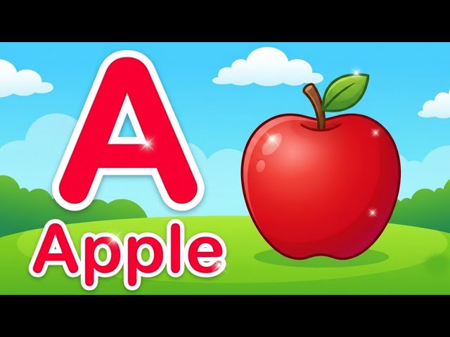 Learn A to Z Alphabet. A for Apple B for Ball | A to Z English Alphabet Song | Nursery Kids