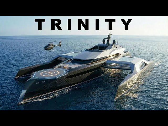 TRINITY | El trimarán más extremo jamás diseñado (350 millones de dólares)