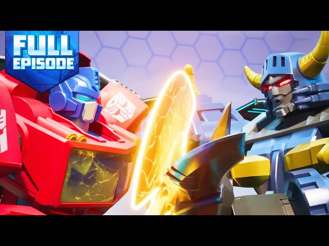 Megatron Defeats Optimus Prime | E08 | Transformers: CYBERWORLD | FULL EPISODE