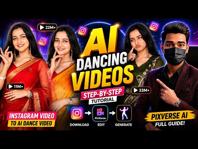 🔥 How to Create AI Dancing Videos Step-by-Step | AI Influencer Tutorial 2026