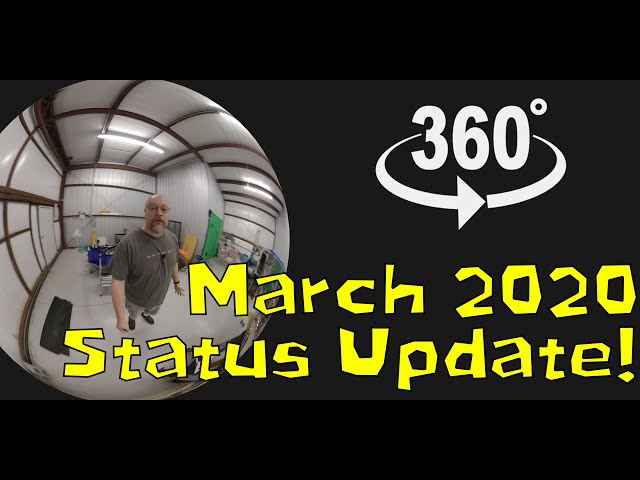 RV-10 Status Update - March 2020 - 5k 360!