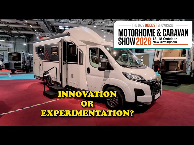 Motorhome & Caravan Show 2026 Part 4 - Chausson, Bailey, Burstner, Hymer