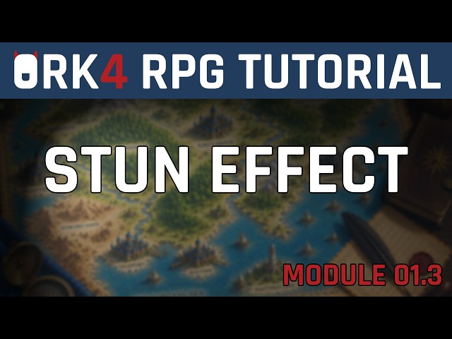 Unity RPG Tutorial - How to Set Up a Stun Effect | ORK 4