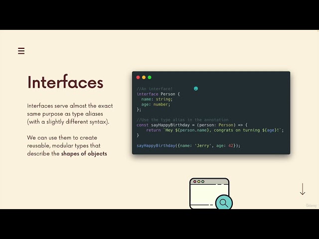 9.1  Introducing Interfaces