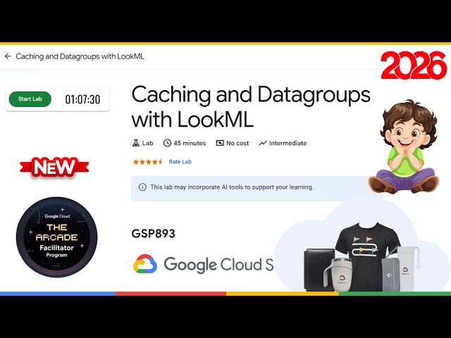 Caching and Datagroups with LookML | GSP893