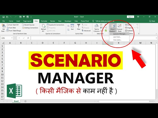 IMPORTANCE of SCENARIO MANAGER in excel - How To Use Scenario Manager in Excel