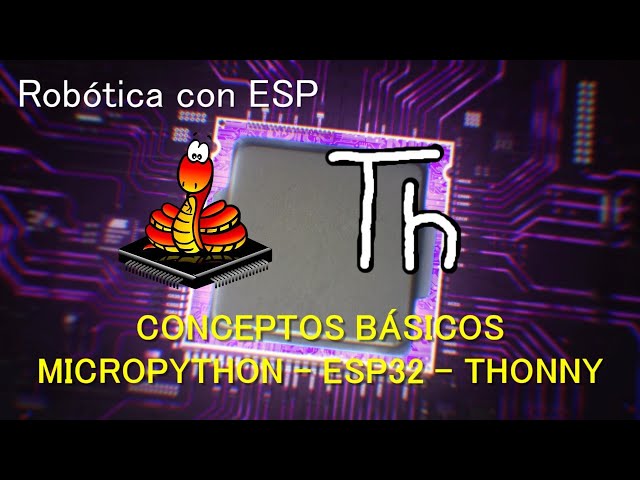 CONCEPTOS BÁSICOS DE MICROPYTHON, ESP32 Y THONNY