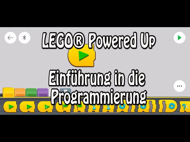 Introduction to programming LEGO Powered Up / Control+