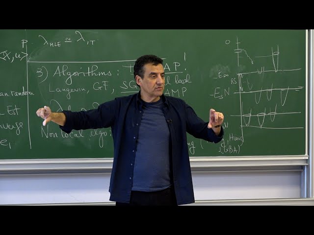 Gérard Ben Arous - 2/4 Random Matrices and Dynamics of Optimization in Very High Dimensions